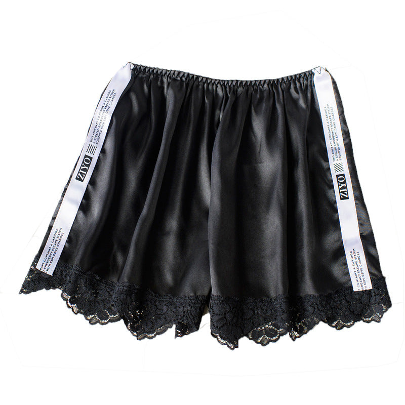 2019 Summer Silk Women's Loose Safety Shorts