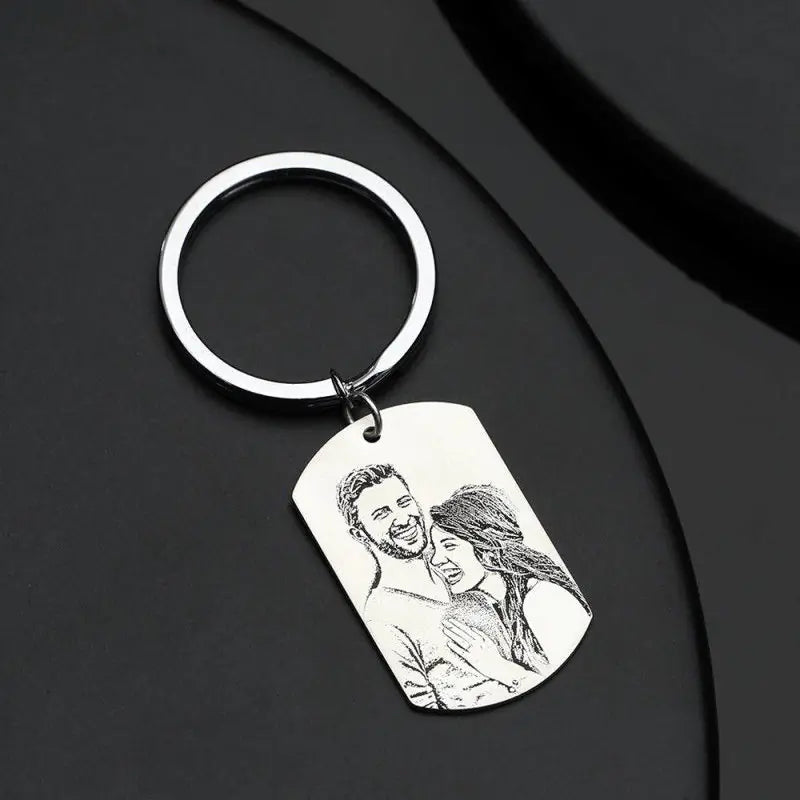 Personalized Custom Metal Keychain | Accessory