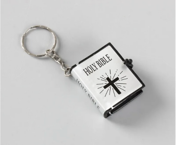 Mini-Bibel-Schlüsselanhänger