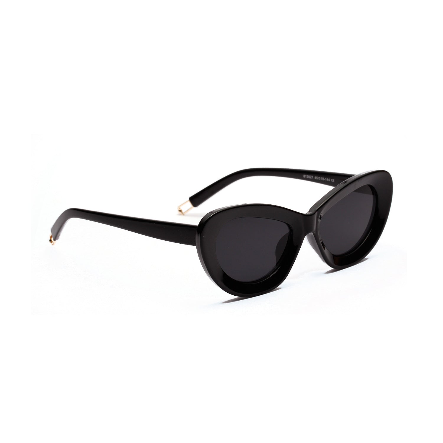 Black Cat-Eye Sunglasses