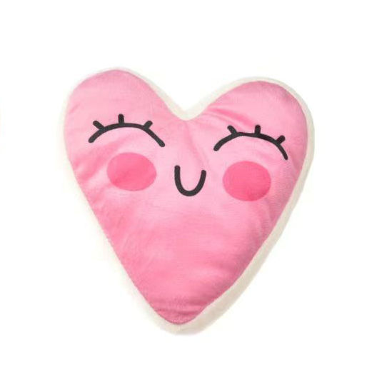 Valentine Dog Toy Set Squeaky Plush Heart Bone & Arrow Toys Cute Puppy Chew Toys for Small Medium Dogs