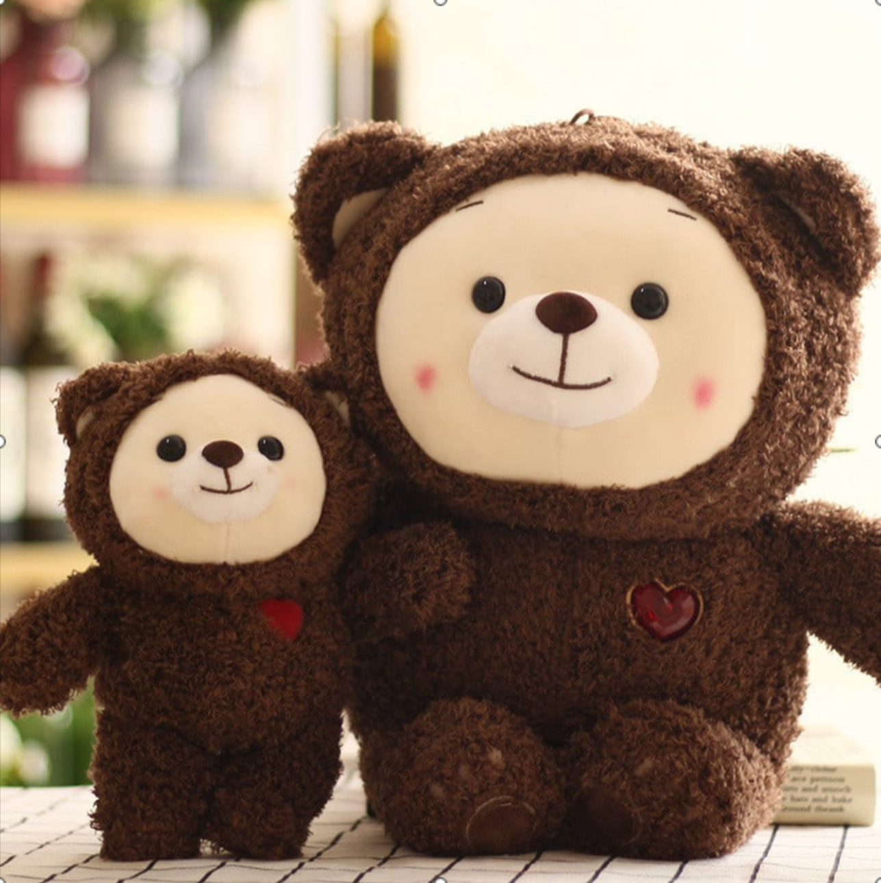 Teddy Bear Rainbow Plush Toy | Home Decor