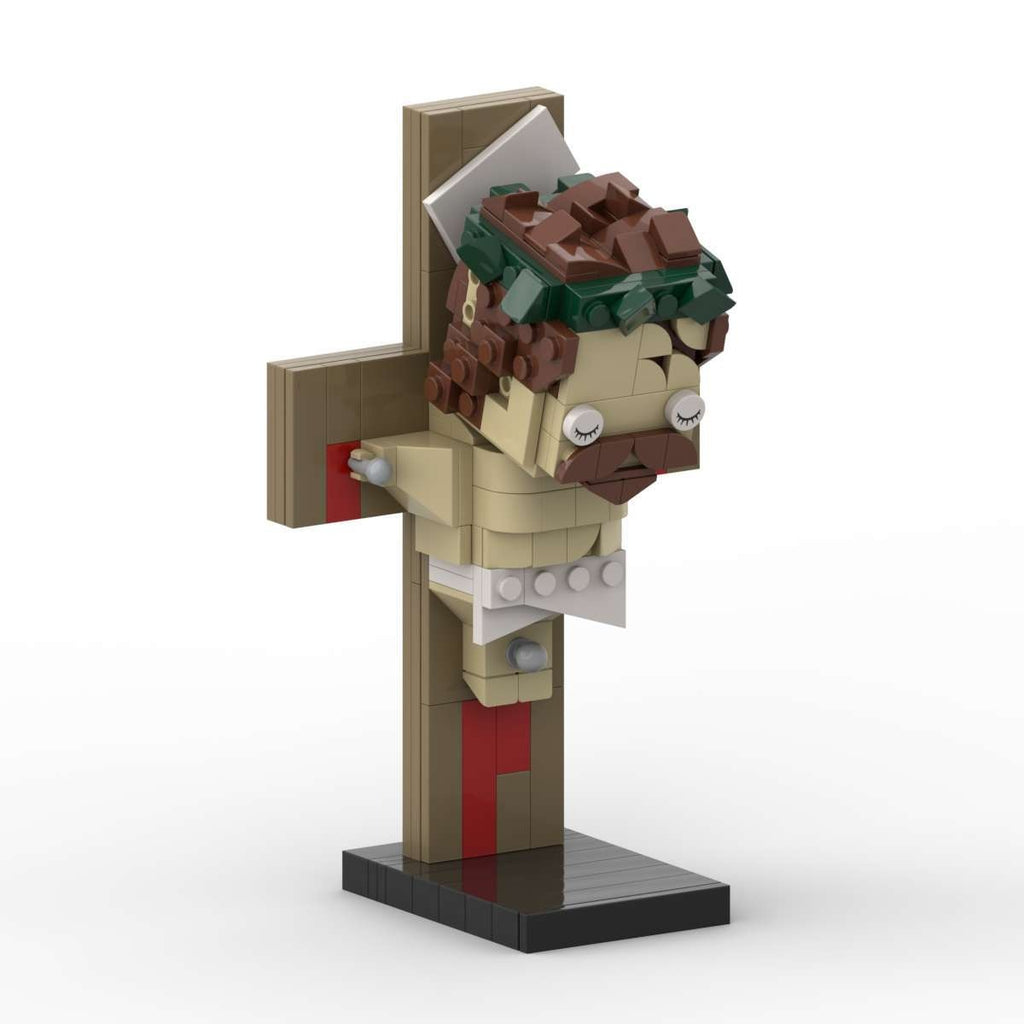 Creative Jesus Cross Building Block Toy | Christian Home Decor