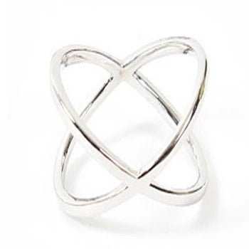 Cross Ring for Women - Hollow Design and Joint Finger