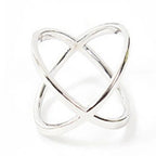 Cross Ring for Women - Hollow Design and Joint Finger
