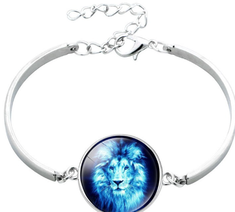 Horse Glass Cabochon Bracelet