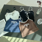 Color Clash Cropped Camisole