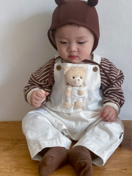 Teddy Overall for Infants - New Denim Dungarees (One Piece)