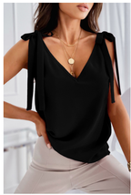 Bowknot V-Neck Sleeveless Camisole for Women