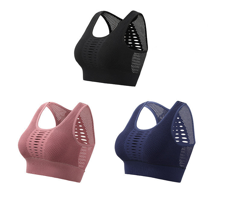 Sports Bra with Stylish Back Tank Top for Yoga