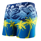 Men's Quick-Dry Loose Fit Printed Swim Trunks