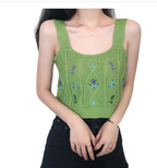 2020 Summer Stylish Short Knit Tank Top for Women