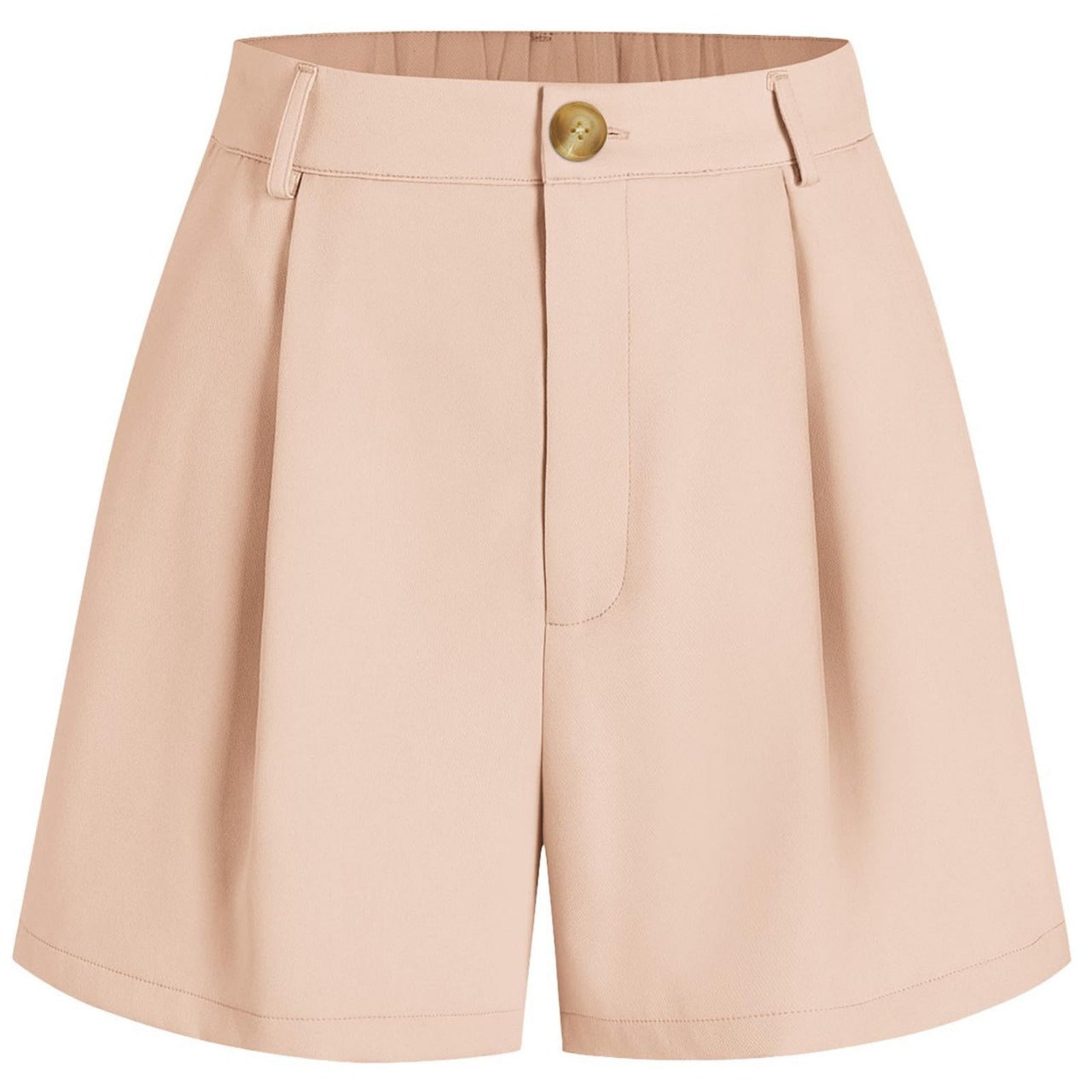 2024 Women's High-Waist Casual Shorts with Pockets
