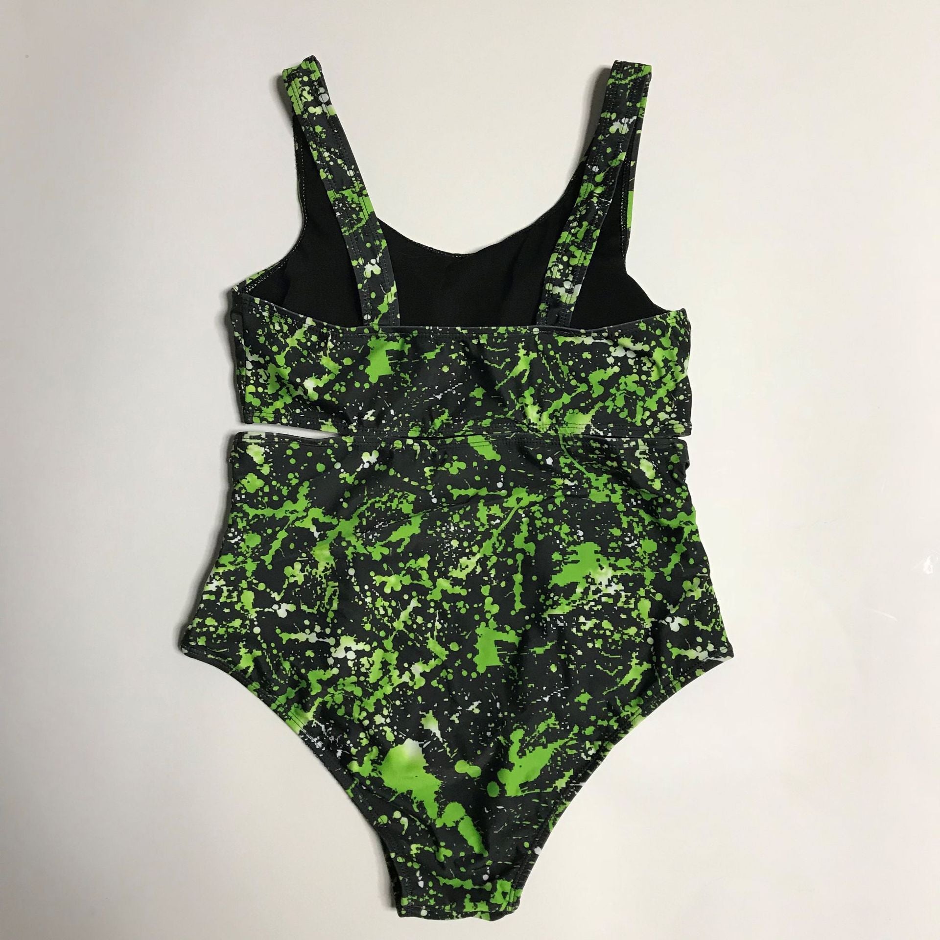 Plus Size Cut-Out One-Piece Swimsuit