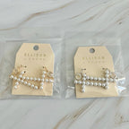 Pearl Cross Dangle Earrings | Christian Jewelry