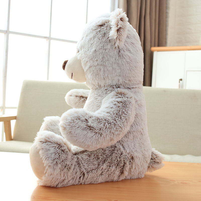 Two-Tone Plush Teddy Bear Zoo Collectible Toy | Home Decor