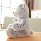 Two-Tone Plush Teddy Bear Zoo Collectible Toy | Home Decor