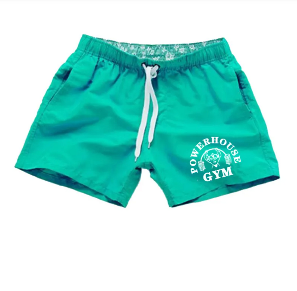 Men's Quick-Dry Drawstring Beach Shorts