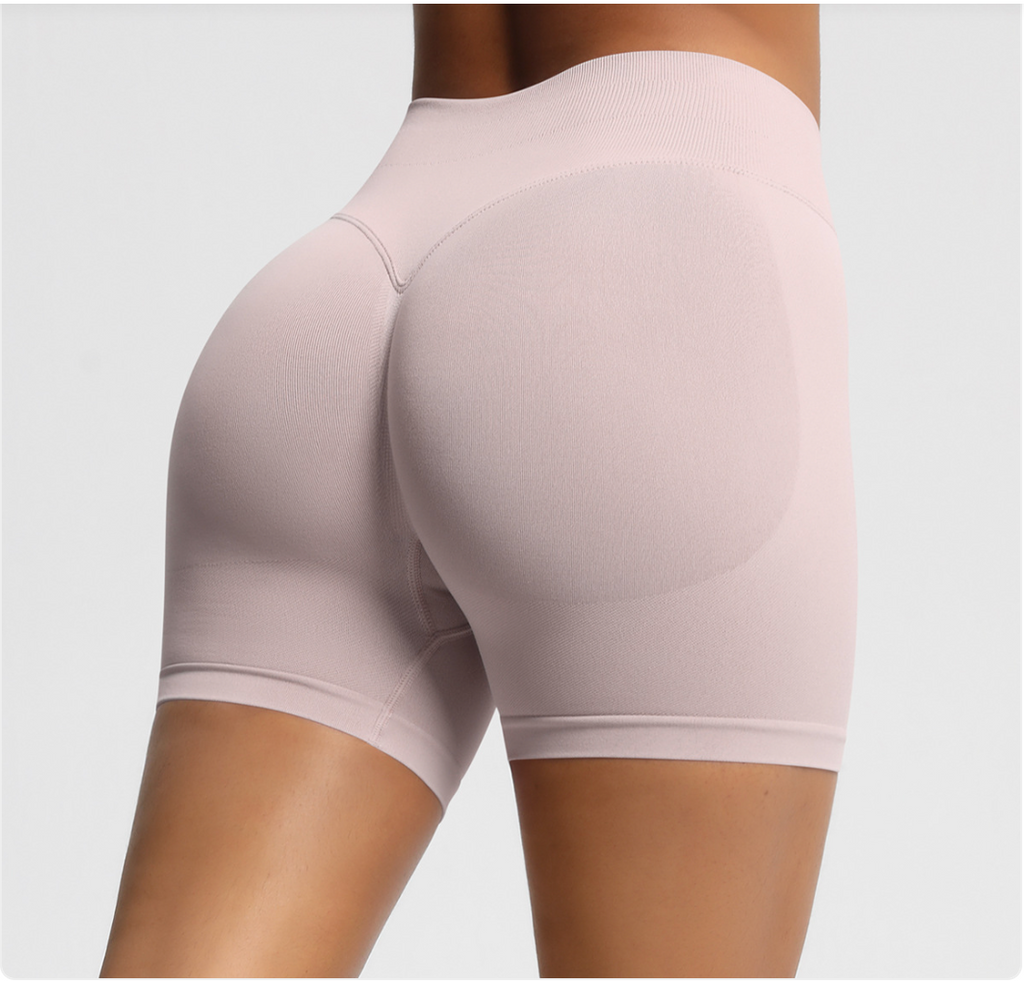 Women's Seamless High Waist Fitness Shorts
