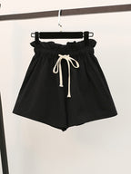 High-Waisted Women's Summer Shorts - Loose A-Line Style
