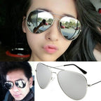 Mirrored Aviator Sunglasses