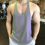 Men's Summer Workout Dry Fit Tank Top for Training