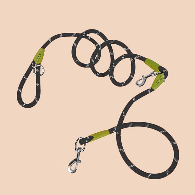Towing Rope for Walking Dogs with Bite-Proof Chain
