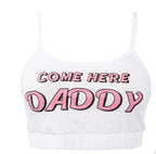 Summer Trendy Letter Print Breathable Tank Top