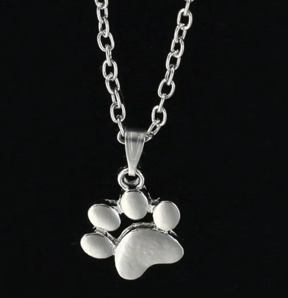 Animal Paw Pendant Necklace
