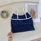 Color Clash Cropped Camisole