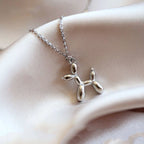 Balloon Dog Pendant Necklace