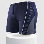 Men's Quick-Dry Swim Boxer Trunks