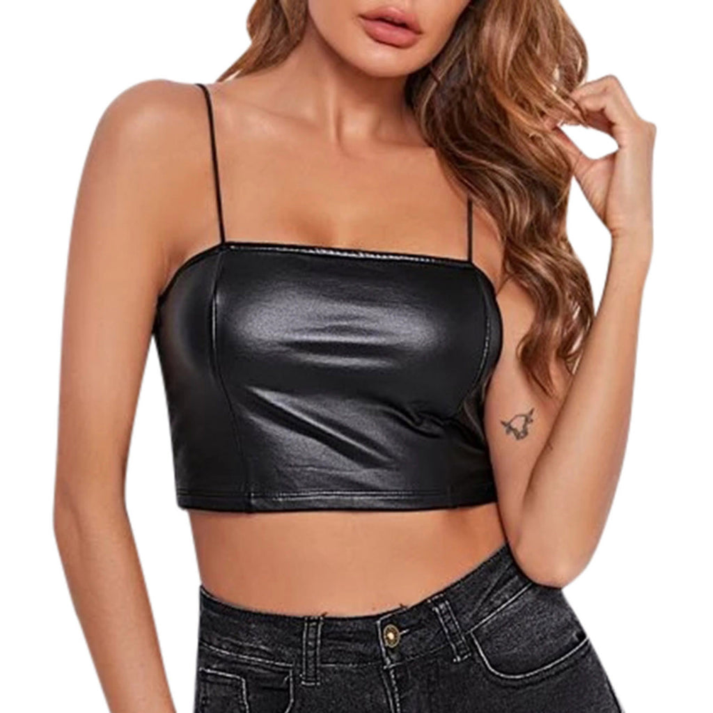 2022 New Solid Color Crop Top with Slim Fit