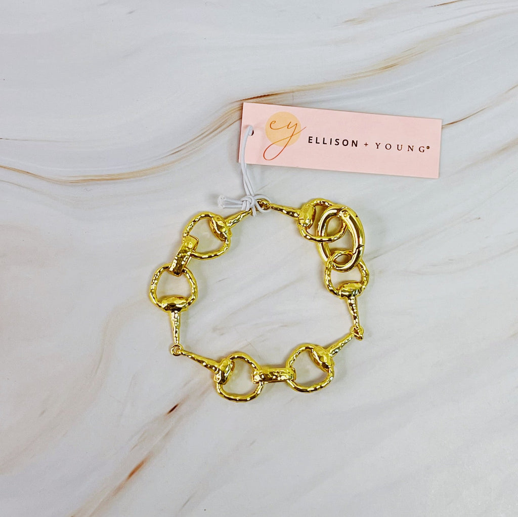 Equestrian Horsebit Link Bracelet