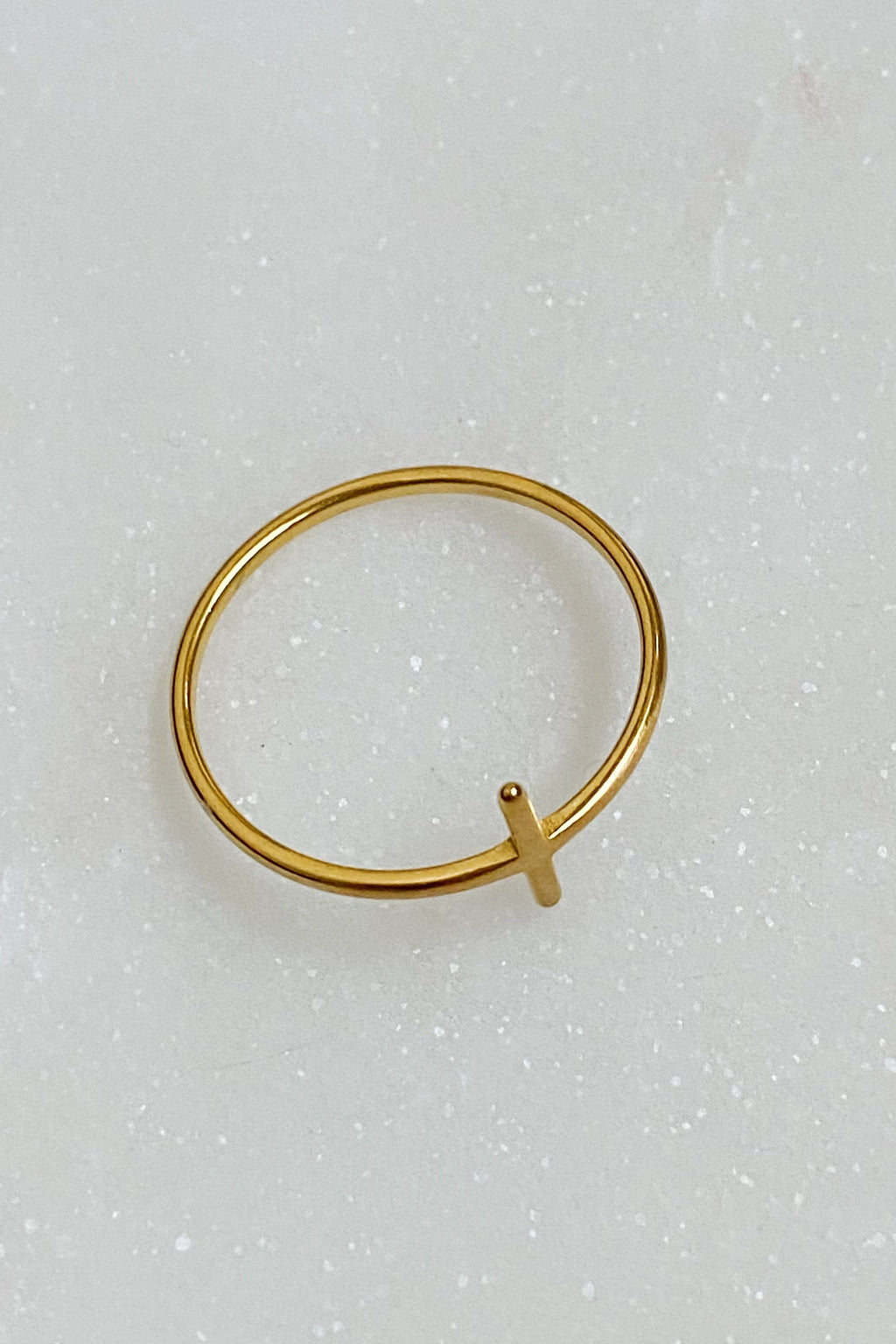 Side Cross Ring | Christian Jewelry