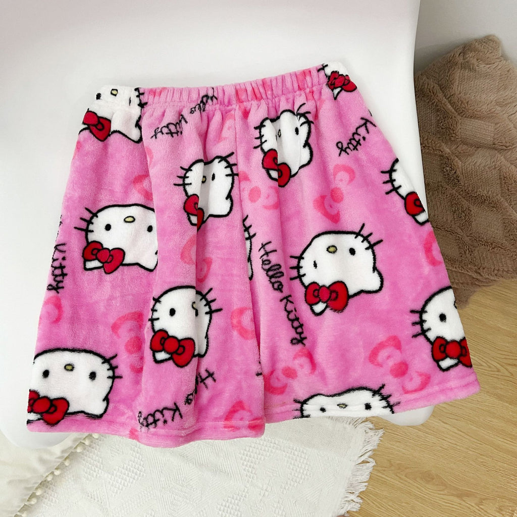 Women's High-Waisted Fleece Shorts - Summer Style