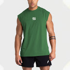 Men's Fitness Tank Top - Loose-Fit Muscle Shirt