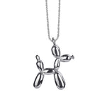 Balloon Dog Pendant Necklace
