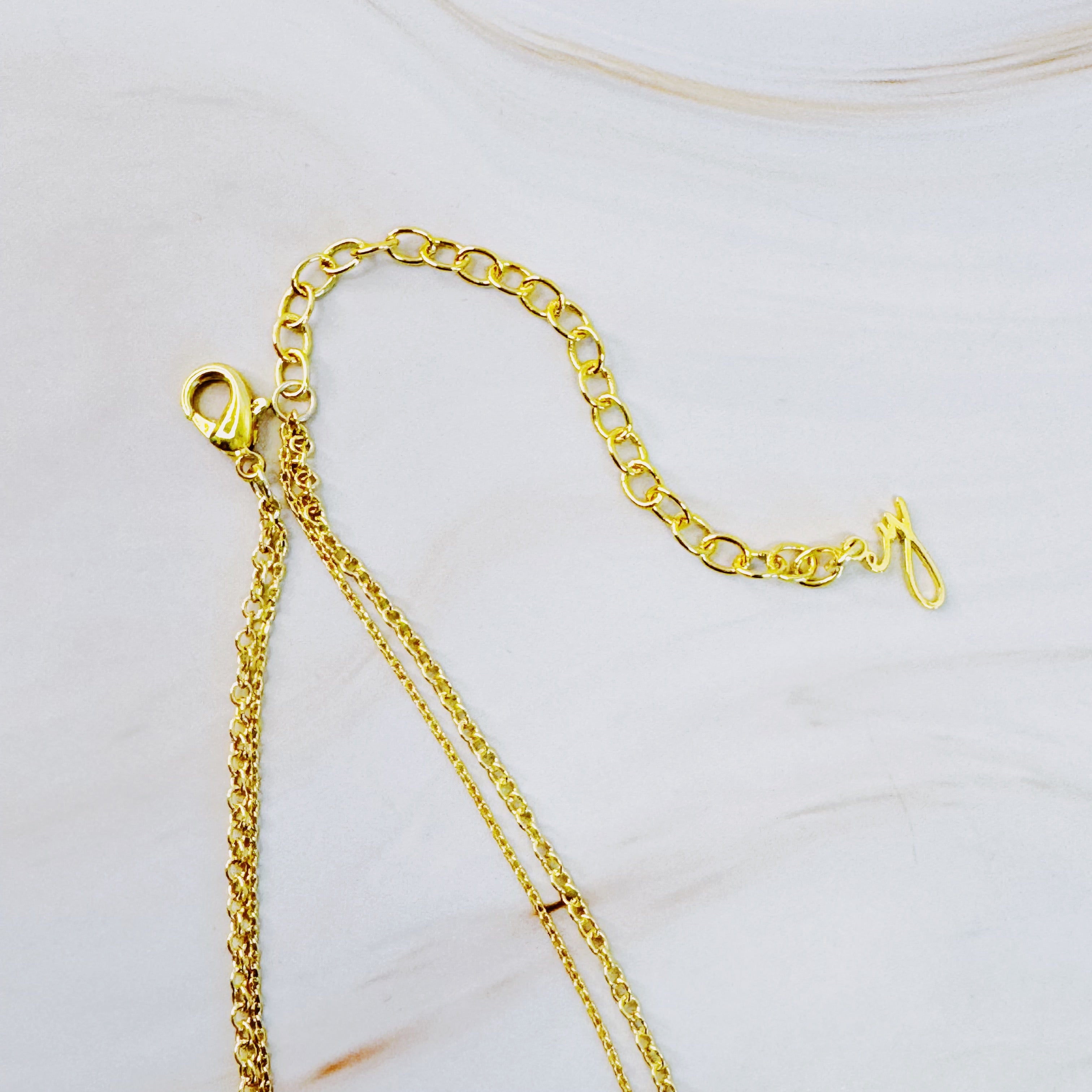 Cross And Coin Layered Necklace | Christian Jewelry