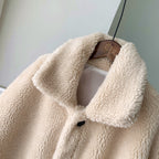 2024 Women's Cozy Fluffy Teddy Fur Jacket Coat