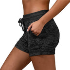 Women's Casual Summer Shorts with Drawstring Pockets