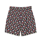 Men's Tropical Reef Print Swim Trunks
