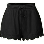 Plus Size Summer Women's Casual Beach Shorts