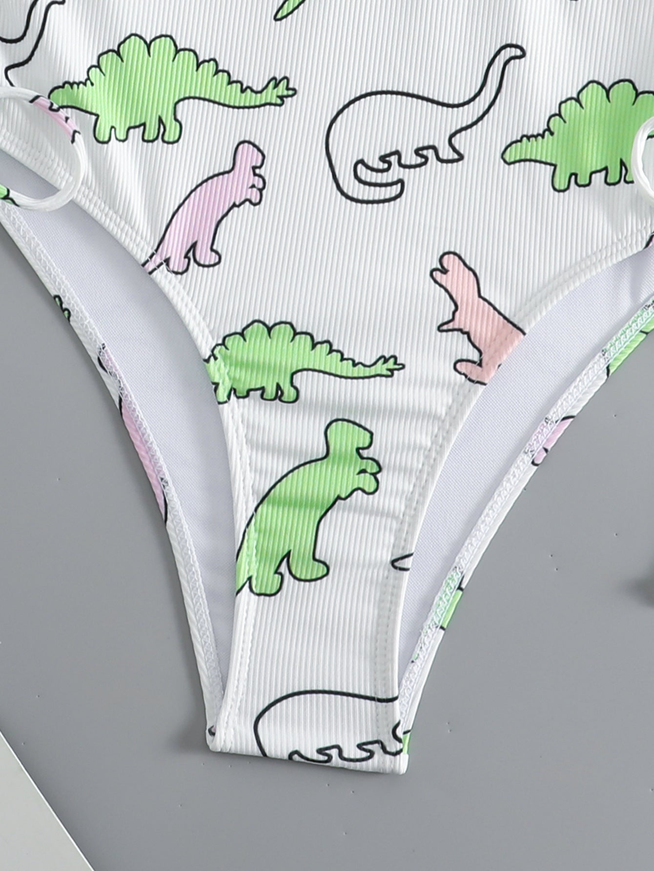 Cute Cactus Print One-Piece Swimsuit