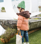 Cute Teddy Hat Cotton Jacket for Kids (Winter 2023)
