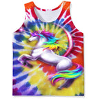 Men's Loose Casual 3D Digital Print Horse Tank Top