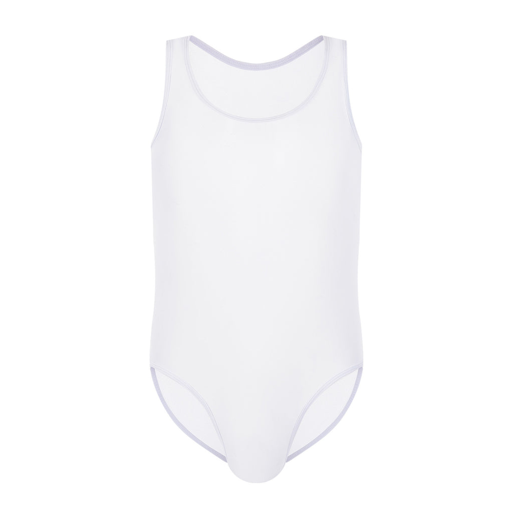Men's Sheer Mesh Sleeveless Bodysuit