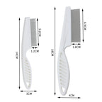 Stainless Steel Pet Flea Comb Fine Tooth Grooming Comb for Cats and Dogs Removes Fleas Lice Tangles Dander Small and Large Sizes