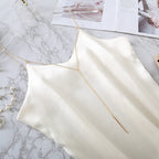 Sexy V-neck Satin Chain Camisole for Women