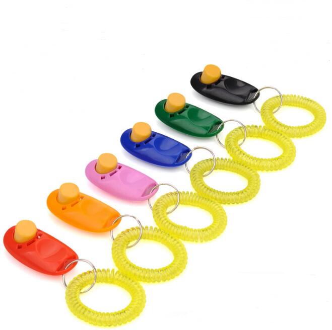Dog Training Clicker with Wrist Strap Big Button Pet Clicker for Positive Reinforcement Obedience Training for Dogs Cats Puppies